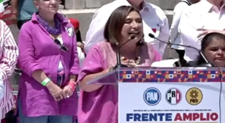 Recibe Xóchitl Gálvez su constancia Recibe Xóchitl Gálvez su constancia