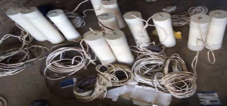 Incautados en Michoacán 93 mil artefactos explosivos este año