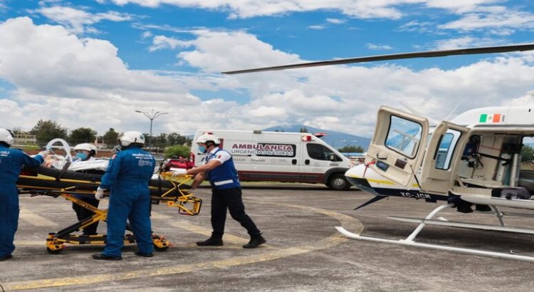 Ambulancia aérea del Gobierno de Michoacán ha salvado 98 vidas