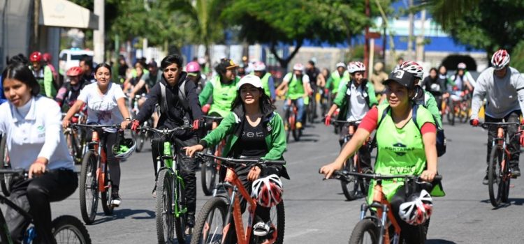 Realizan en Zamora la rodada Bici contra las adicciones