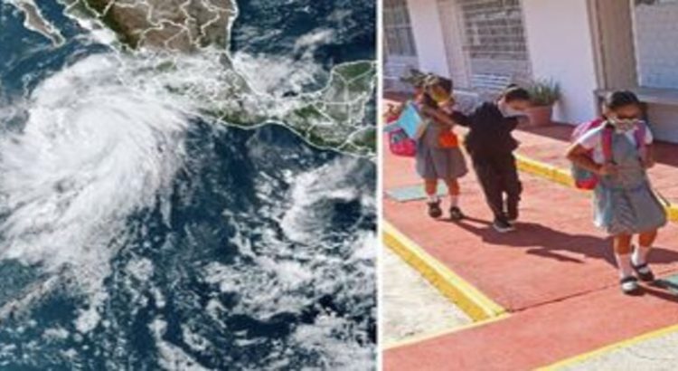 Suspenden clases en Michoacán por huracán ‘Lidia’