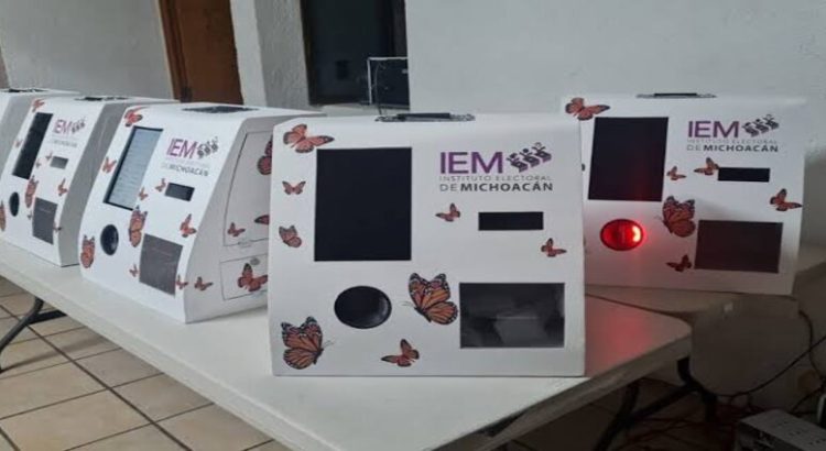 Iniciarán IEM pruebas con urnas electrónicas en Michoacán, rumbo a 2027
