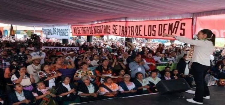 Presume Sheinbaum la unidad desde Michoacán