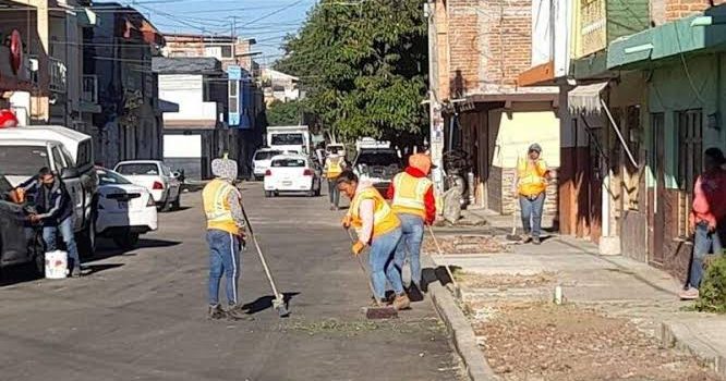 Realizaron faena de limpieza y mejoramiento en la Ejidal Sur de Zamora