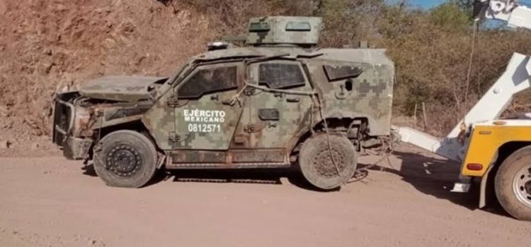 Mueren dos militares por explosión de narcomina en Michoacán