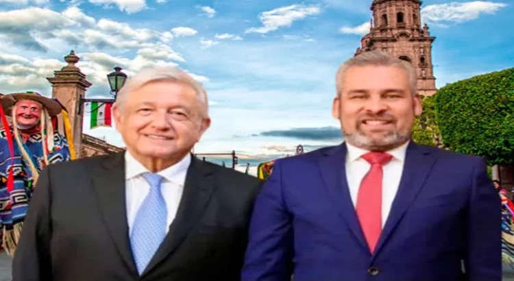 Agradece Bedolla a AMLO apoyo que brinda a Michoacán Agradece Bedolla a AMLO apoyo que brinda a Michoacán