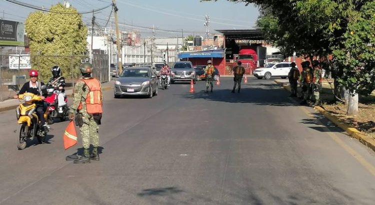 Implementan operativo de seguridad en Zamora ante ola delictiva