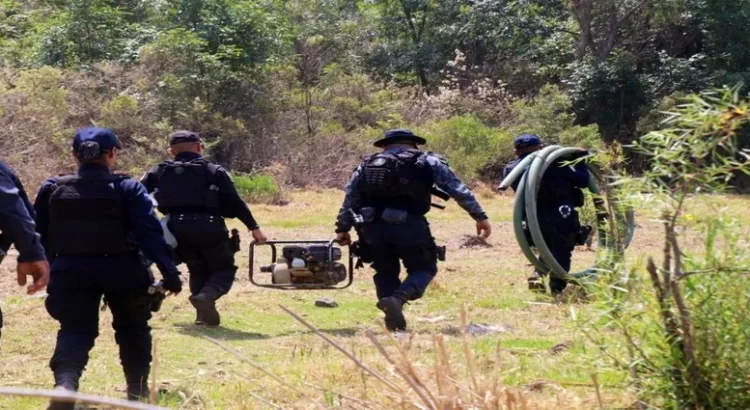 Decomisan bombas de agua usadas para drenar el Lago Zirahuén, en Michoacán