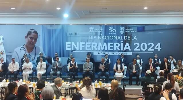 Reconocen la labor y trayectoria de la enfermería en Michoacán