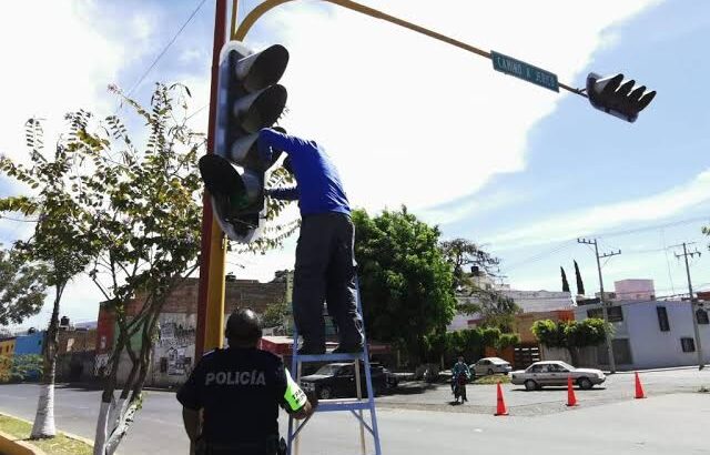 En Zamora, recorrerán algunos semáforos para agilizar la vialidad