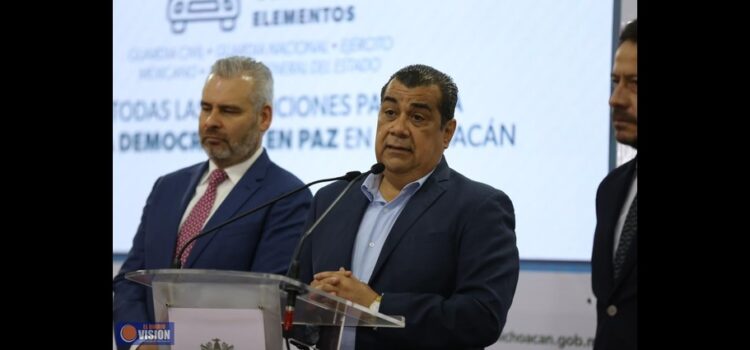 Elecciones en Michoacán serán vigiladas por 12 mil soldados y policías