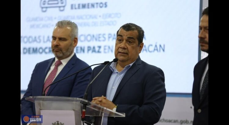 Elecciones en Michoacán serán vigiladas por 12 mil soldados y policías