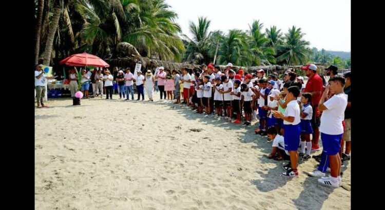 Limpian playas de Michoacán de colillas de cigarros