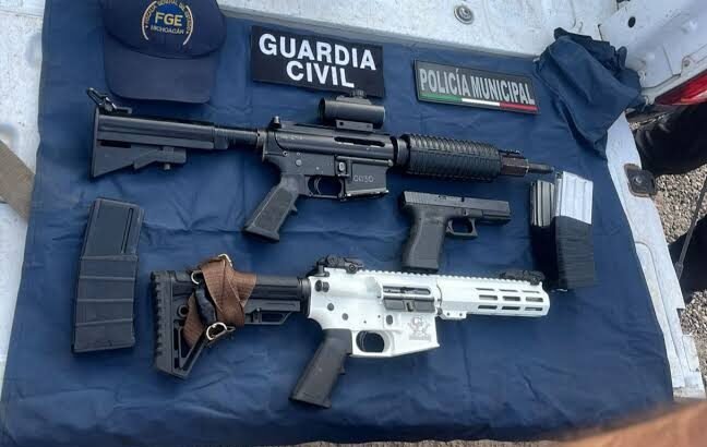Vinculan a proceso a tres menores por portar armas de fuego en Zamora