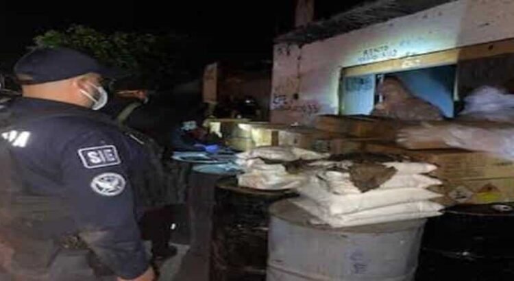 Desmantelan otro laboratorio de drogas en Michoacán y le quitan al narco más de 2 mil 800 millones de pesos