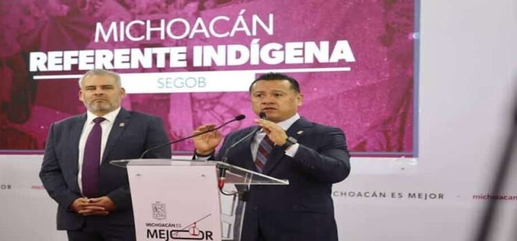 Gobierno de Michoacán ha destinado mil 292 mdp a comunidades indígenas