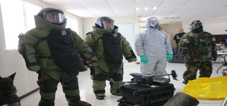 Más de 3 mil granadas decomisadas, por equipo antiexplosivos de Michoacán