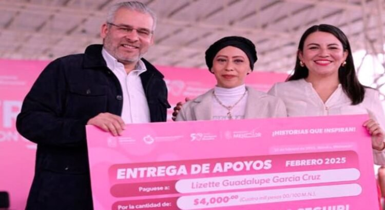 Bedolla garantiza apoyos económicos para mujeres con cáncer