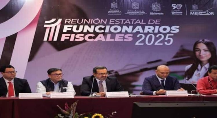 Gobierno de Michoacán celebra primera reunión estatal de funcionarios fiscales