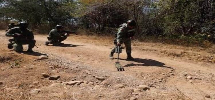 Juez da ultimátum de 48 horas al gobierno federal y de Michoacán para quitar minas terrestres