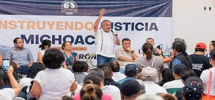 Secretaría de Morena Michoacán reprueba trifulca en evento de Morón