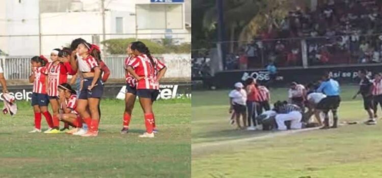 Muere jugadora de futbol infantil durante partido de final en Michoacán