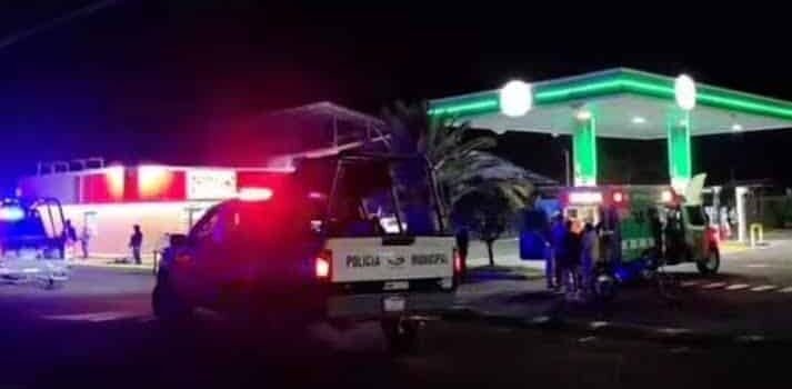 Ataque armado deja dos muertos y tres heridos en gasolinera de Zamora