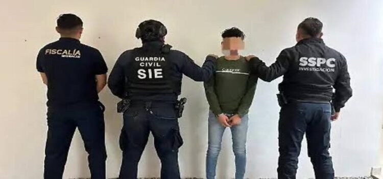 Capturan a extorsionador de comercios en la región de Zamora