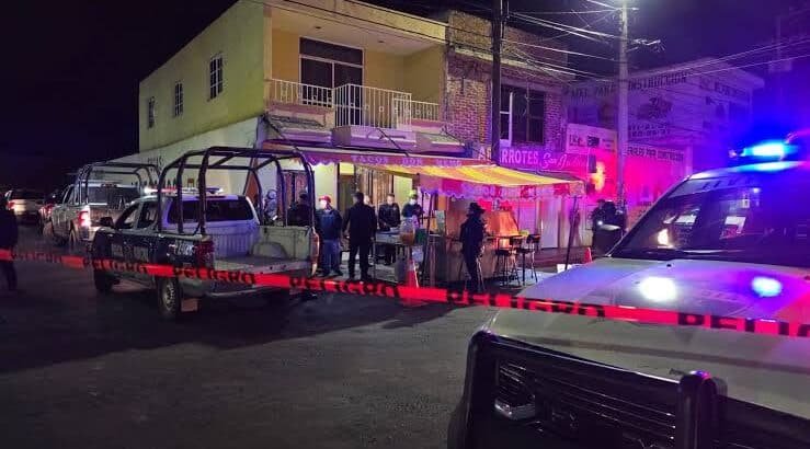 Hieren a balazos a vendedor de tacos en Zamora