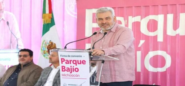 Firman convenio para el Polo Industrial Bajío en Zinapécuaro, Michoacán