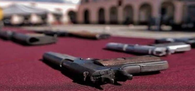 Michoacán, sexto lugar en decomiso de armas en 2024