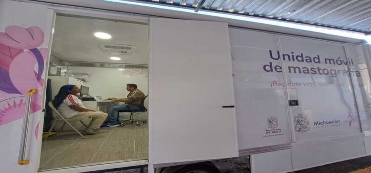 SSM lleva mastografías gratuitas a 16 municipios de Michoacán