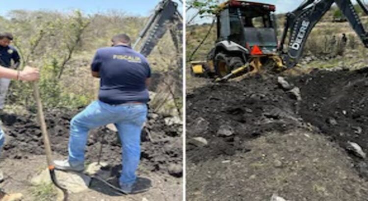 Hallan presunta fosa clandestina en Michoacán