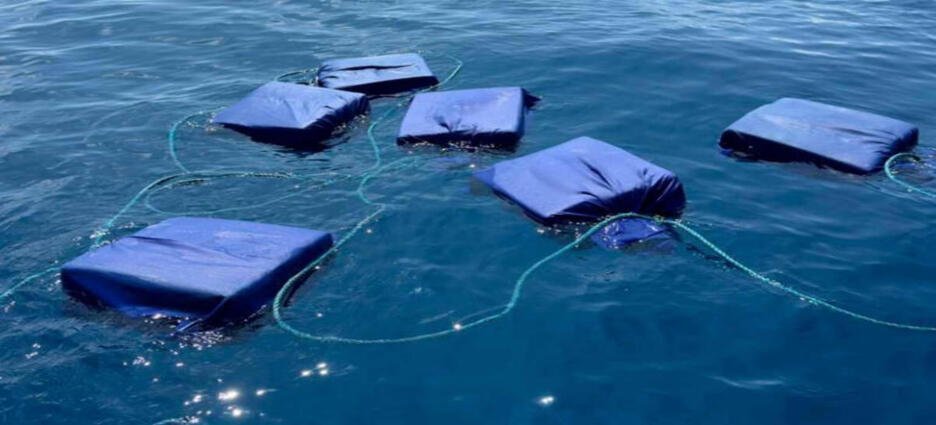 Hallan 40 bultos de cocaína en costas de Michoacán; aseguran alrededor de 2.5 toneladas