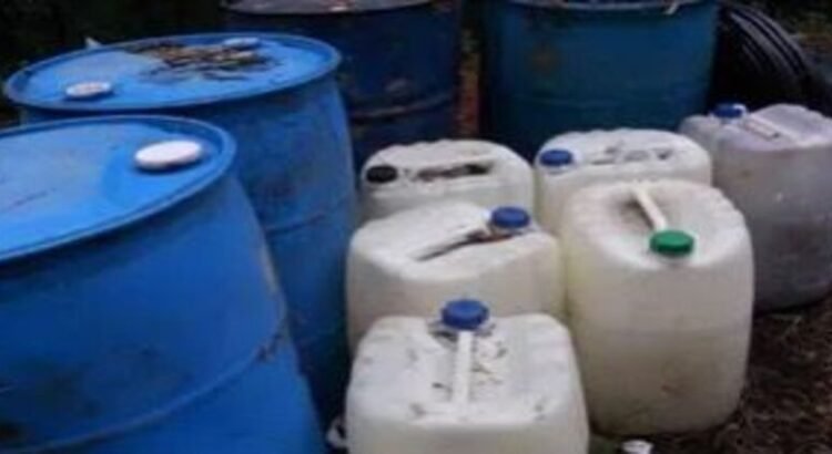 Aseguran en Michoacán 5 toneladas y 19 mil 600 litros de químicos para drogas sintéticas Aseguran en Michoacán 5 toneladas y 19 mil 600 litros de químicos para drogas sintéticas