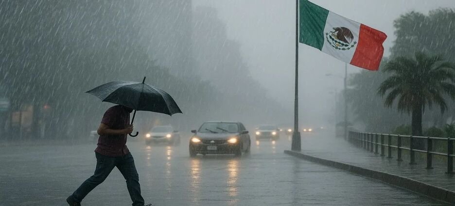 “Muro de tormentas” pone en alerta roja a estados del Pacífico por lluvias intensas