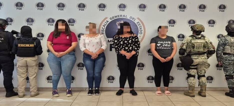 Detienen a cuatro mujeres por presunto secuestro exprés y extorsión en Morelia